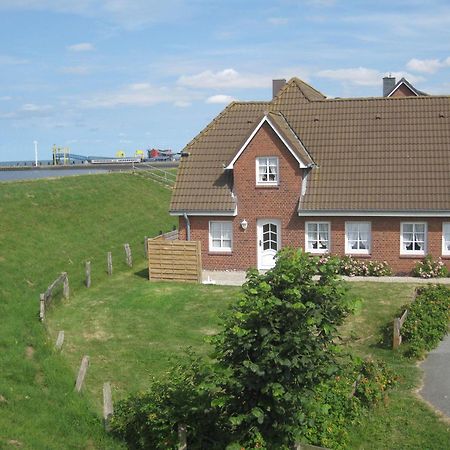 Direkt Am Deich - Ferienwohnung Oland Im Gaestehaus Am Badedeich Dagebüll Esterno foto
